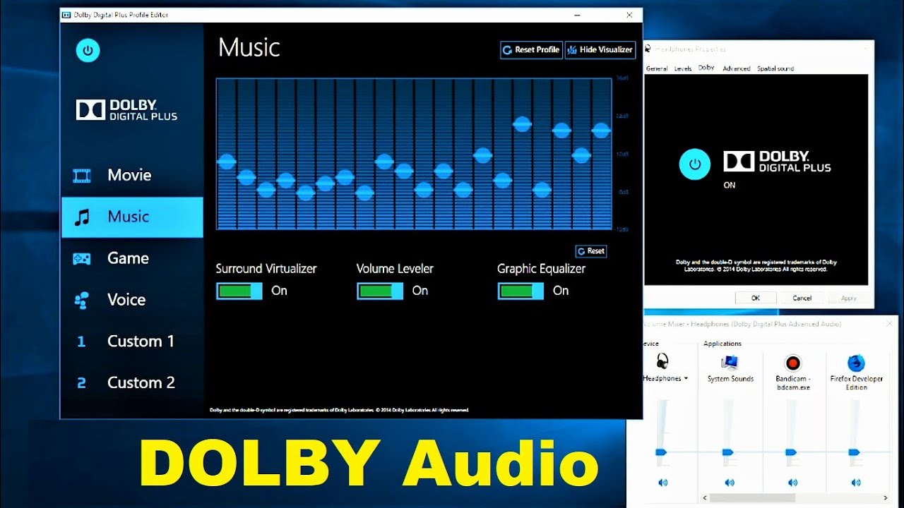 dolby audio driver