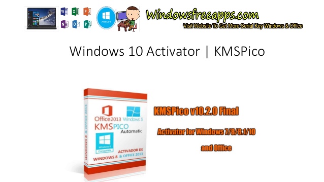 windows 10 activator kmspico